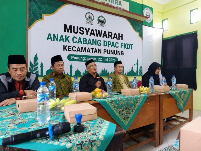 MUSYAWARAH ANAK CABANG DPAC FKDT KECAMATAN PUNUNG BERLANGSUNG LANCAR, HIDAYAT SYARIF, S.PD.TERPILIH SEBAGAI KETUA BARU.